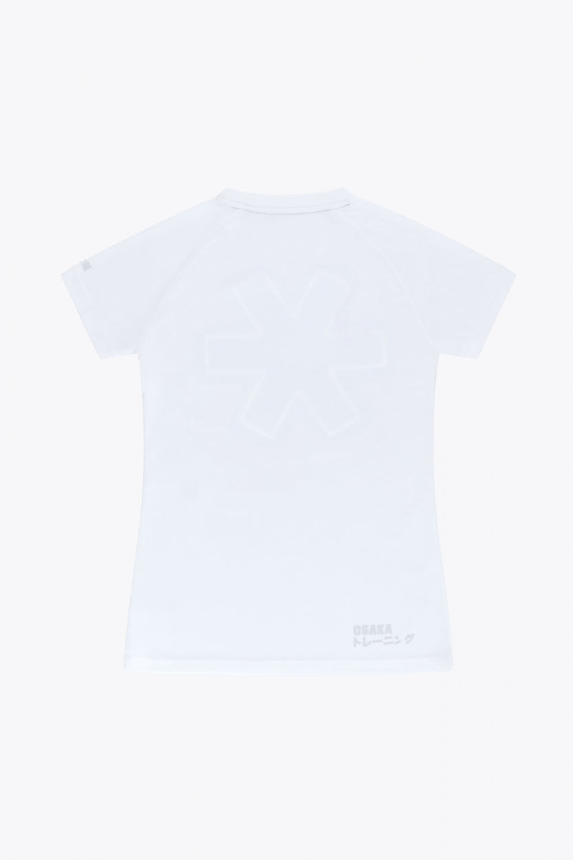 osaka-women-training-tee-t-shirt-allenamento-donna-bianco image 2