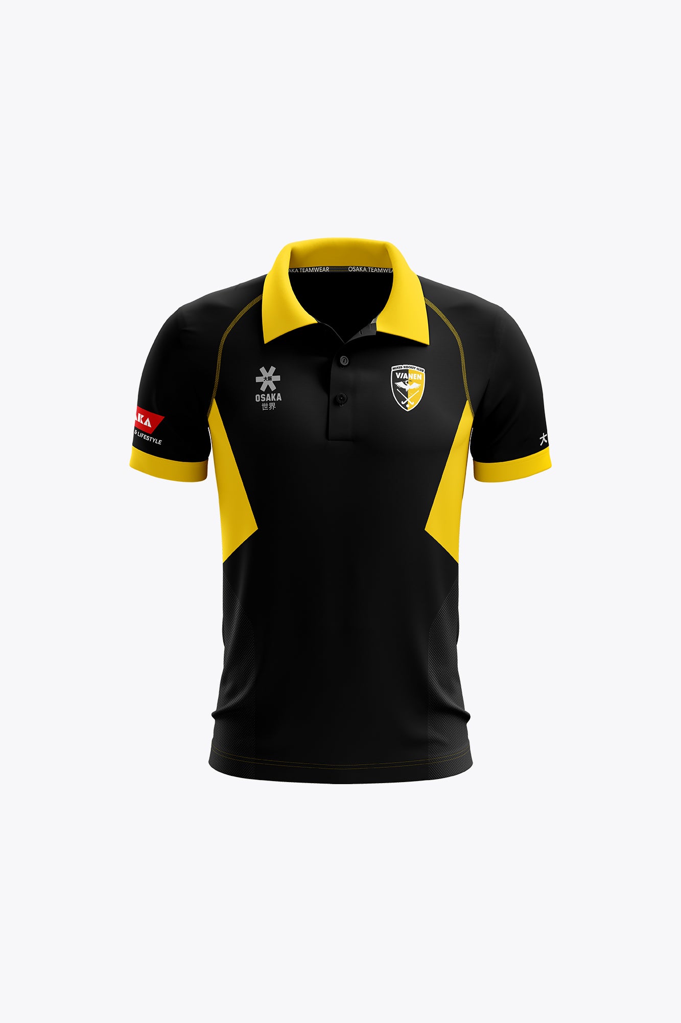 osaka-mhc-vianen-polo-jersey-bambino-nero image 1