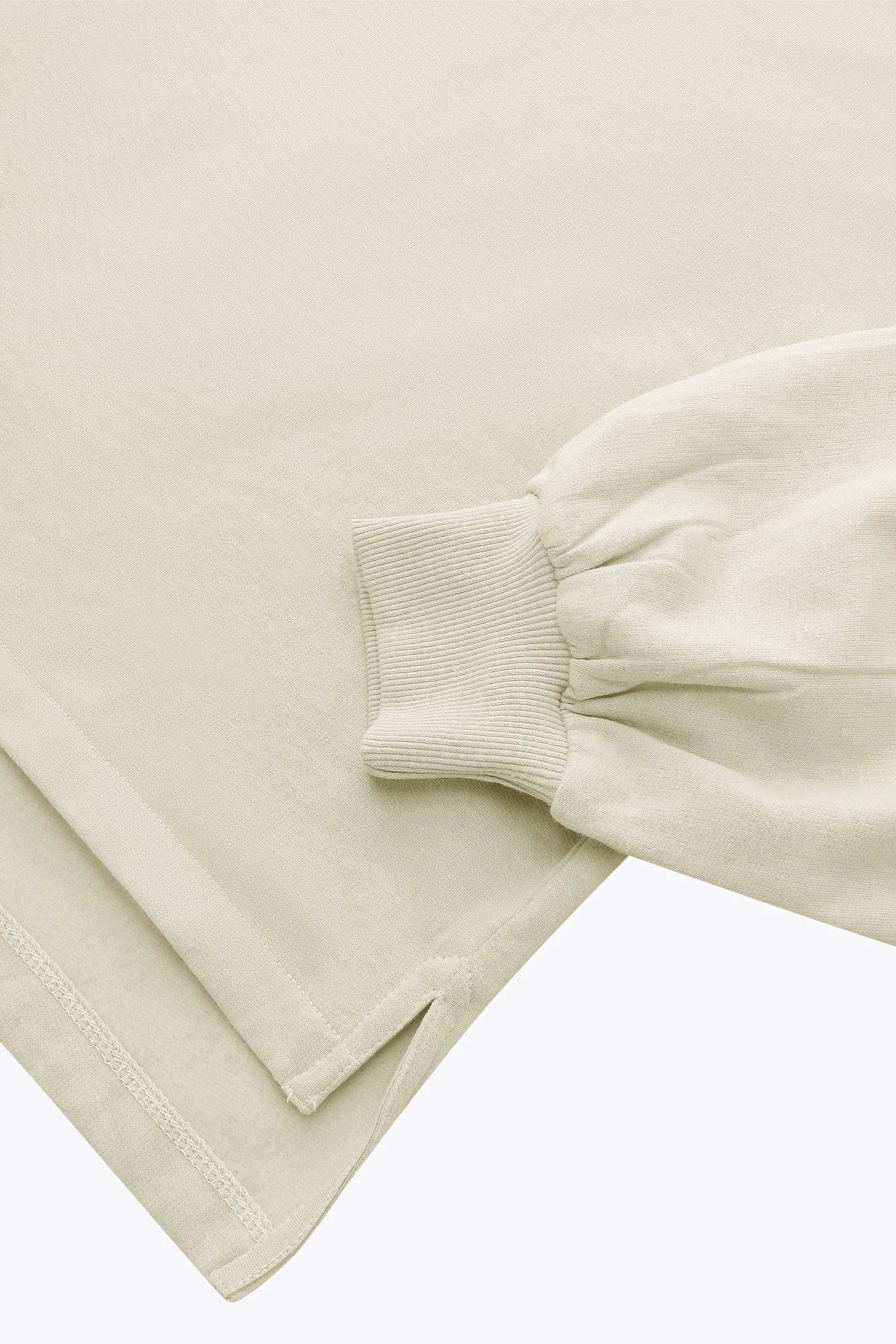 osaka-women-cropped-hoodie-felpa-cappuccio-donna-warm-grey image 5