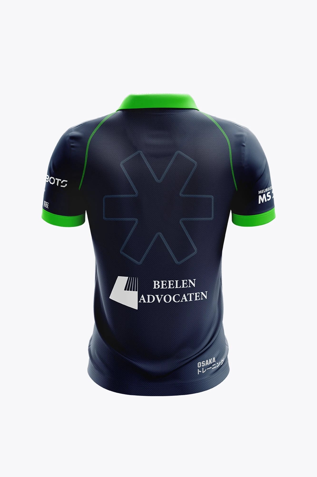 osaka-hoegaarden-women-polo-jersey-navy image 2