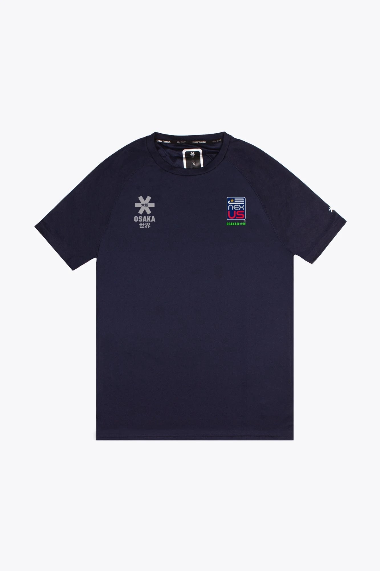 osaka-x-nexus-women-training-tee-maglia-training-donna-navy image 1