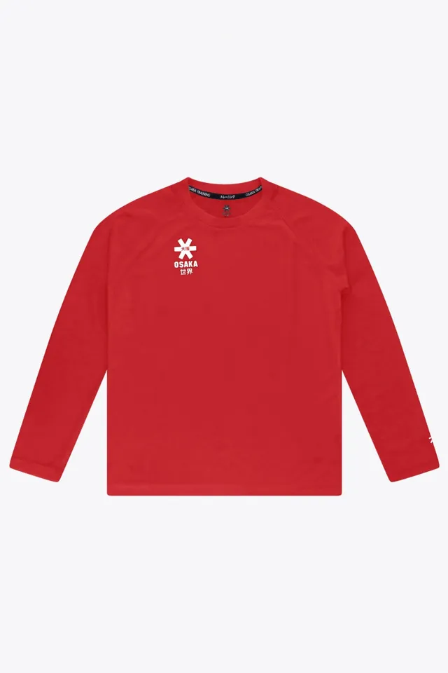 osaka-training-maglia-manica-lunga-bambino-rosso image 1