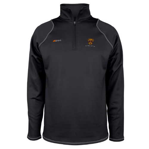 grays-cannock-hc-quest-2-1-4-zip-fleece-senior-nero-pile-hockey-adulto image 1