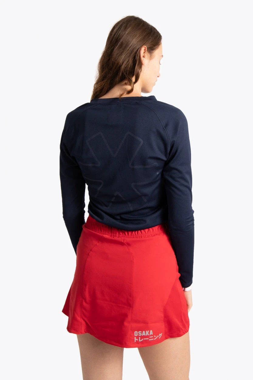 osaka-women-training-tee-manica-lunga-blu-navy image 4
