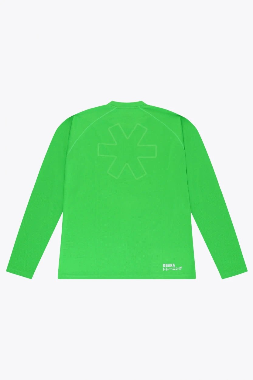 osaka-keeper-tee-maglia-portiere-hockey-manica-lunga-verde-fluo image 2