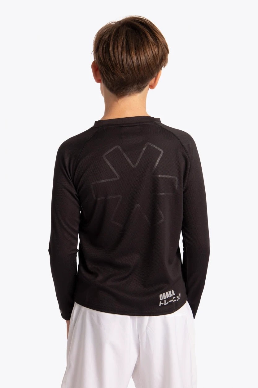 osaka-kids-training-tee-long-sleeve-nero image 5