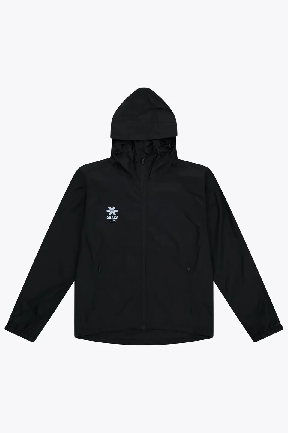 osaka-training-rain-jacket-unisex-black image 1