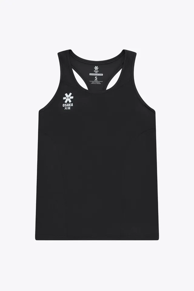 osaka-women-singlet-canotta-training-nero image 1