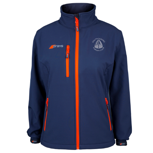 grays-radius-soft-shell-jacket-south-saxons-senior-donna-blu-navy image 1