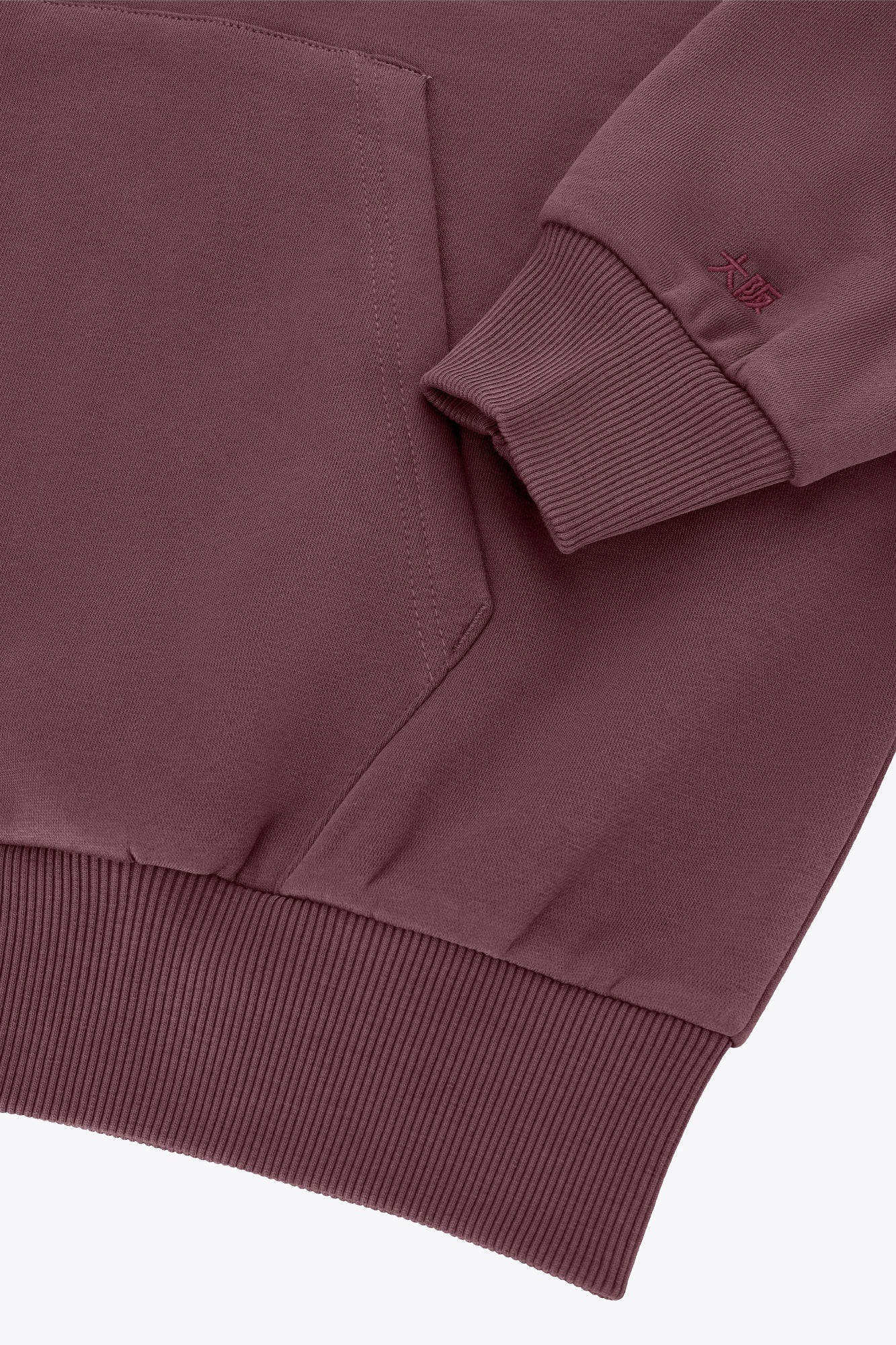 osaka-men-felpa-full-zip-hoodie-peppercorn image 5