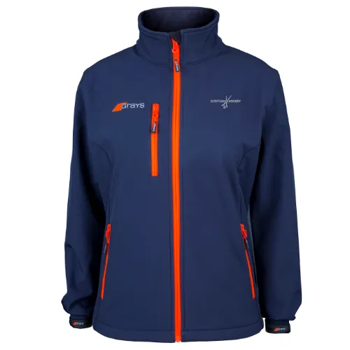 grays-scottish-hockey-radius-soft-shell-giacca-donna-blu-navy image 1