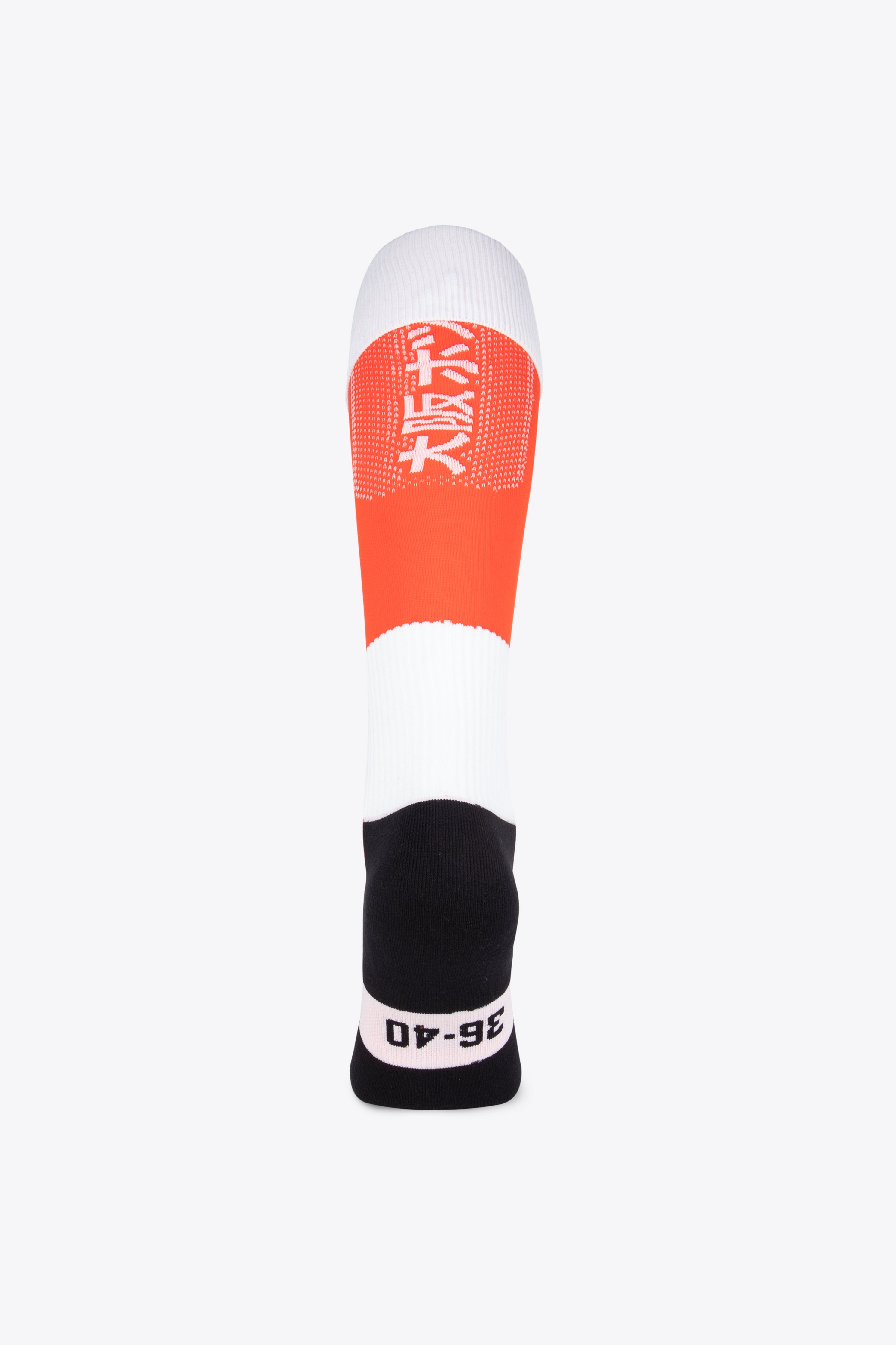 osaka-field-hockey-socks-calze-hockey-prato-flare-orange-melange image 2