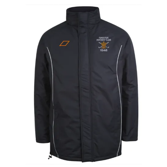 grays-chester-hockey-club-senior-stadium-jacket-navy-silver image 1