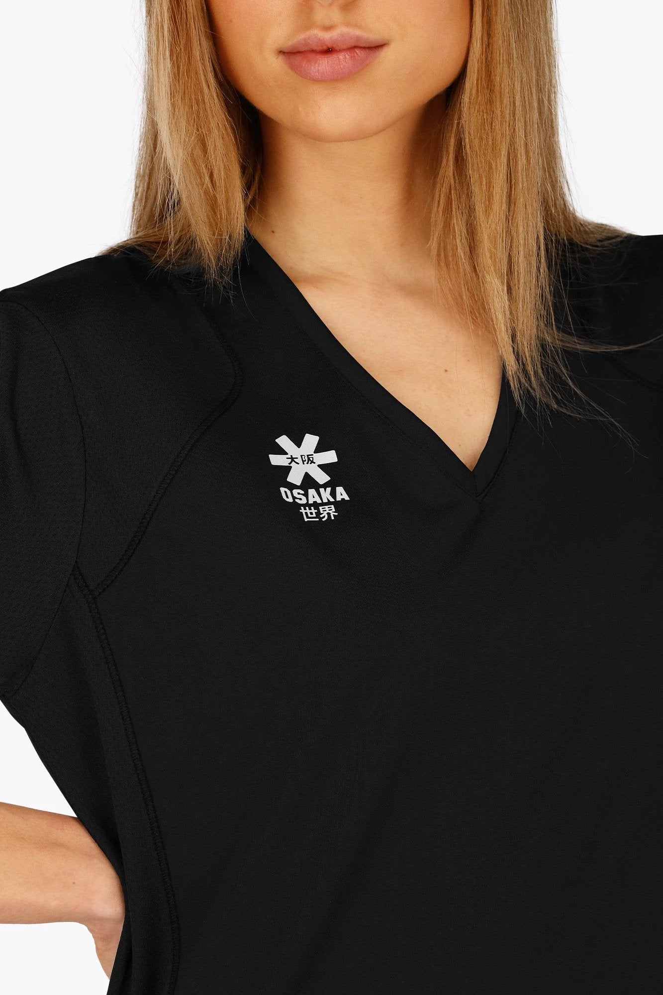 osaka-tech-abito-scollo-v-donna-nero image 6