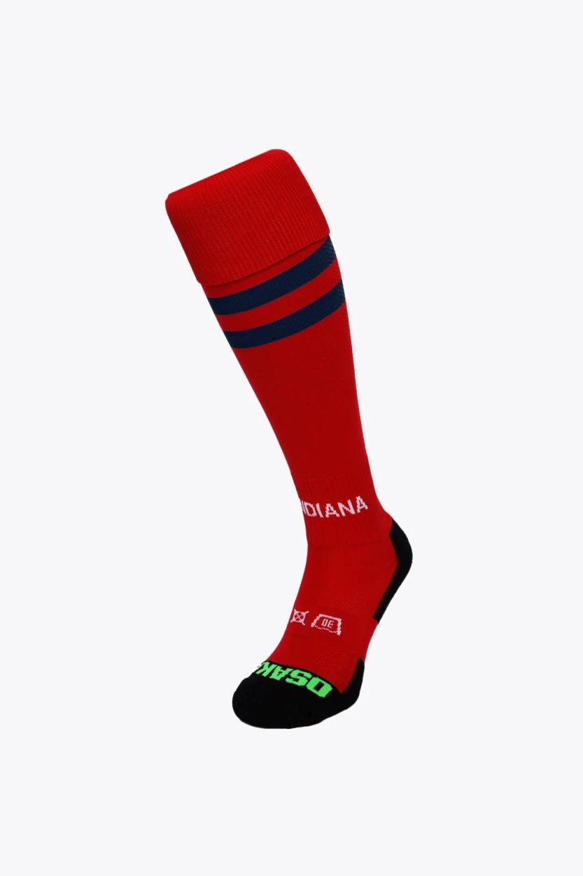 osaka-indiana-calze-hockey-prato-retro-edition-rosse image 1