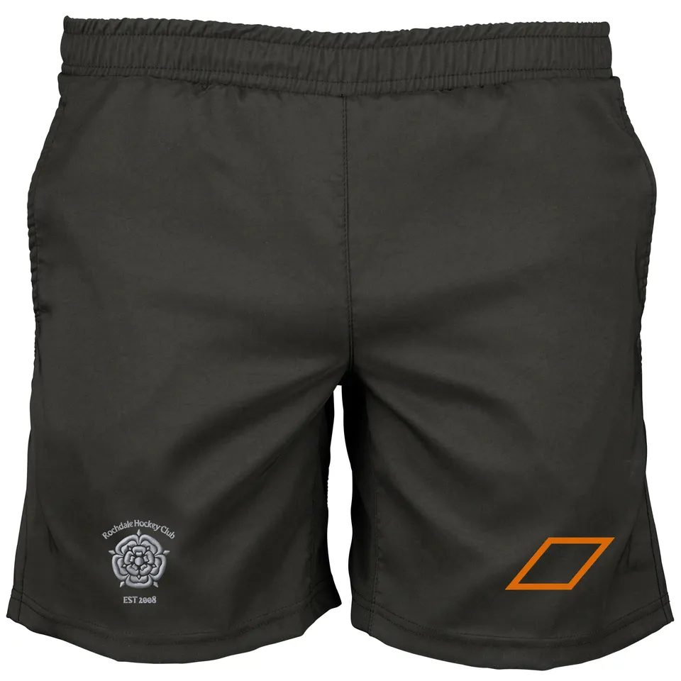 grays-rochdale-hc-junior-black-axis-shorts-bambino image 1