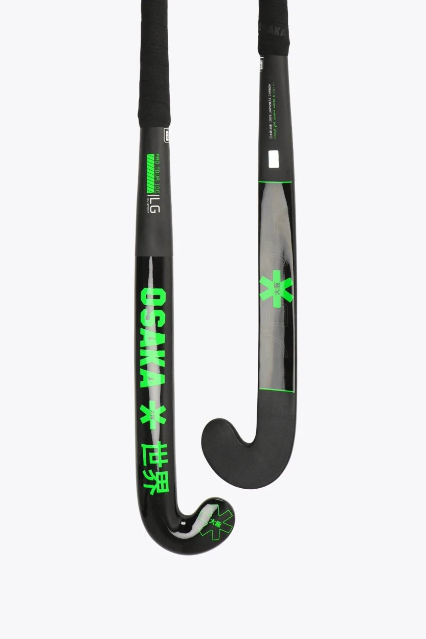 osaka-pro-tour-100-low-groove-mazza-hockey-prato-iconic-black image 1