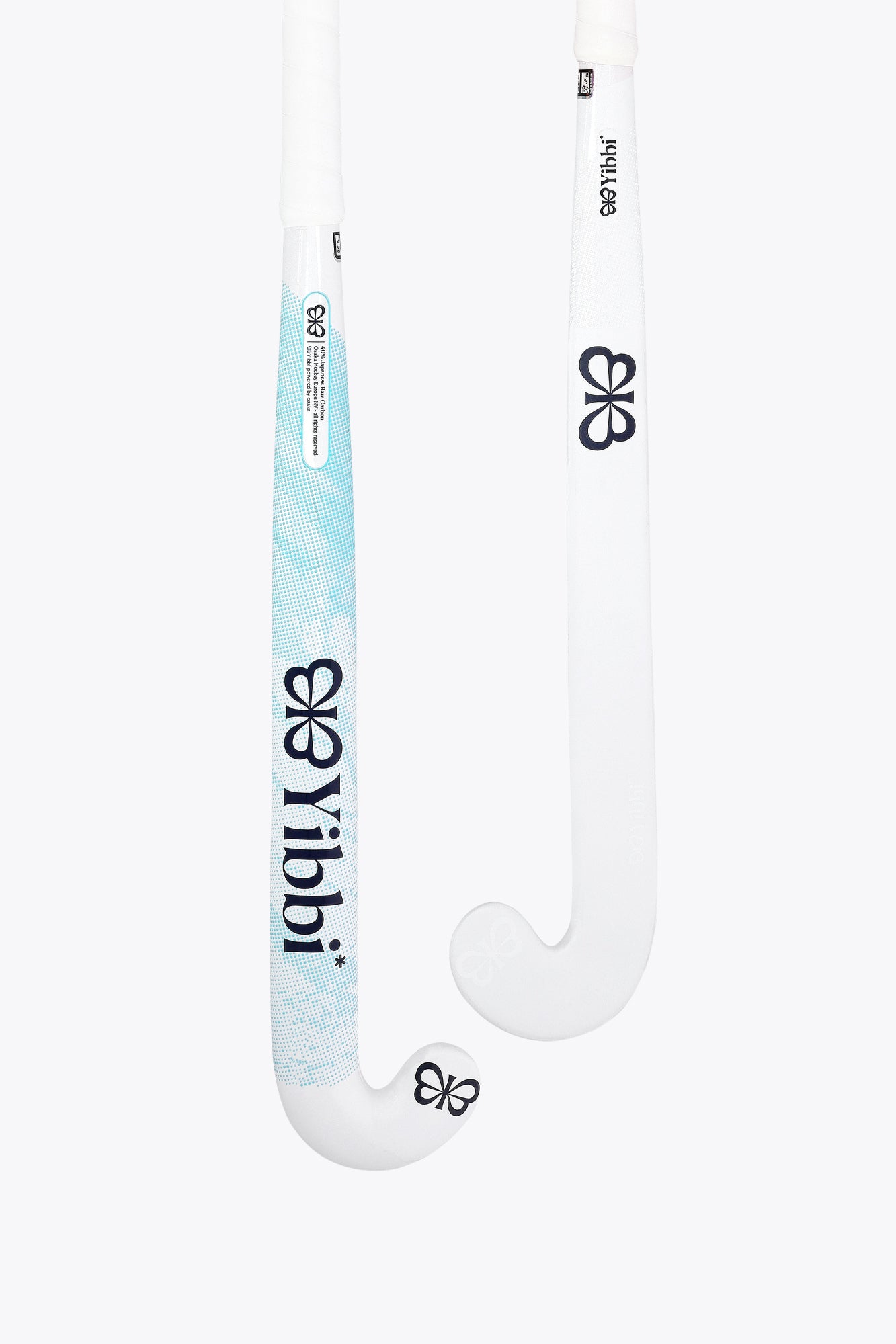 yibbi-field-hockey-stick-pro-bow-40-white image 1