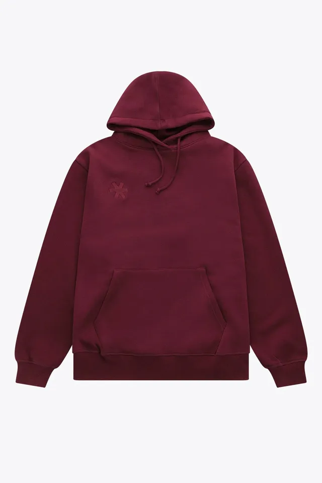 osaka-basic-felpa-con-cappuccio-unisex-bordeaux image 1