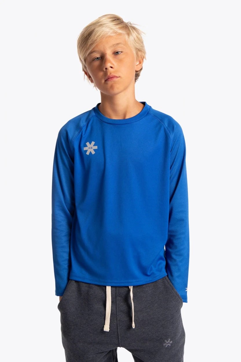 osaka-kids-training-tee-maglia-manica-lunga-bambino-royal-blue image 3