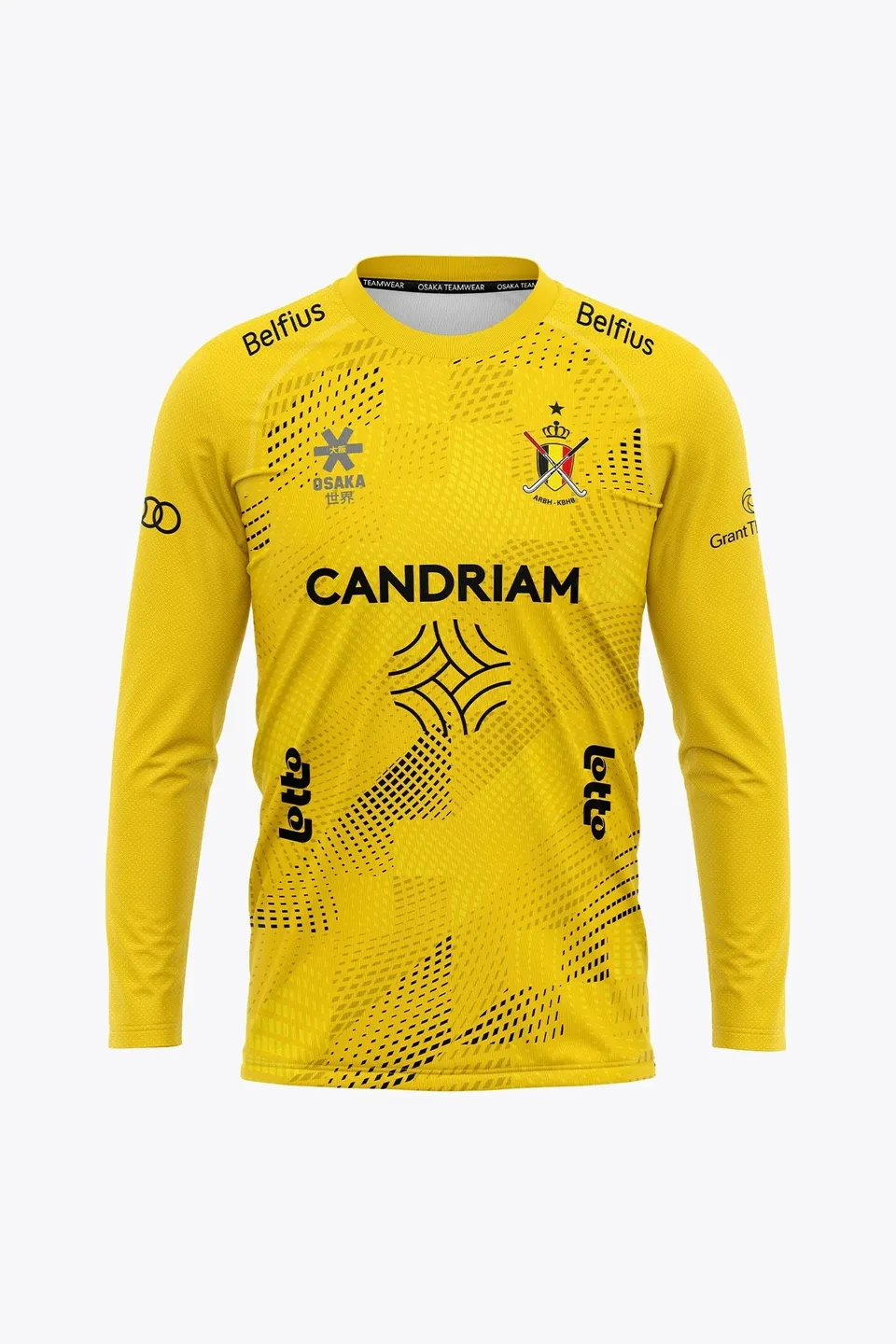 osaka-belgium-goal-keeper-tee-manica-lunga-uomo-giallo image 1
