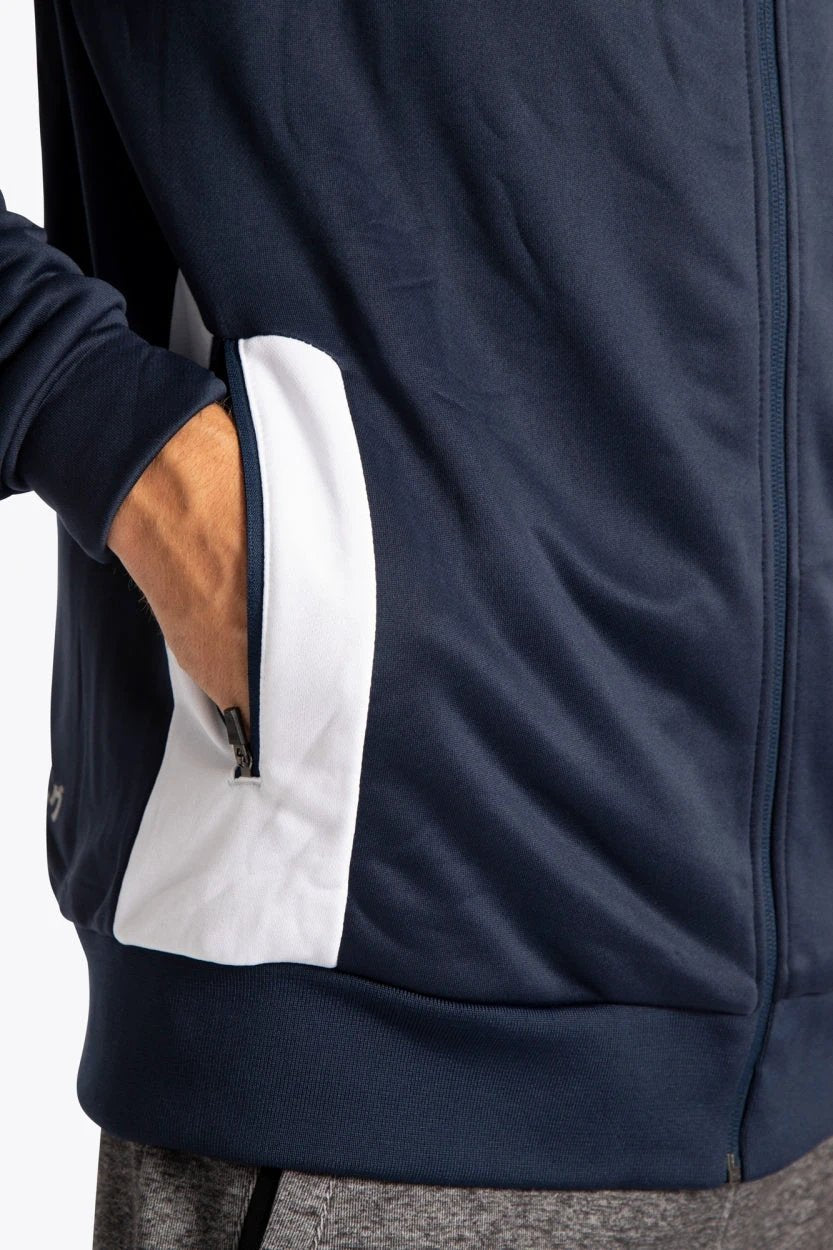 osaka-men-training-zip-hoodie-blu-navy-felpa-con-zip image 5