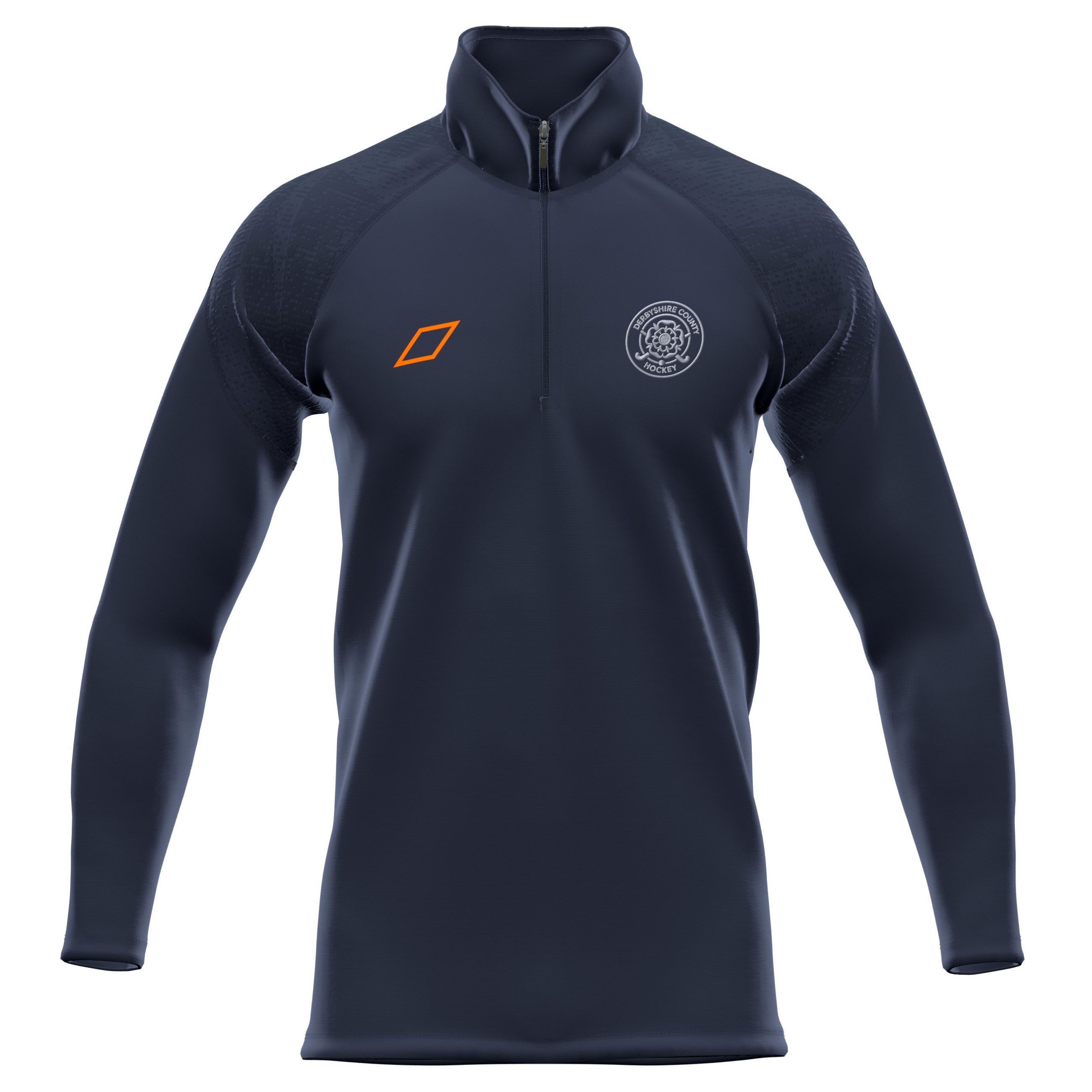grays-derbyshire-county-hockey-gts-1-4-zip-fleece-junior-blu-navy image 1