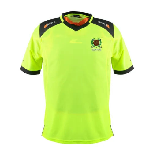grays-elite-pro-gk-smock-senior-manica-corta-havant-hc-giallo-fluo image 1