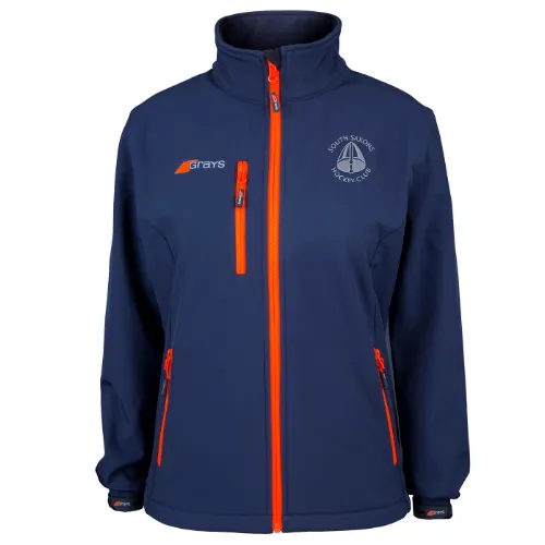 grays-radius-soft-shell-jacket-south-saxons-senior-donna-blu-navy image 1