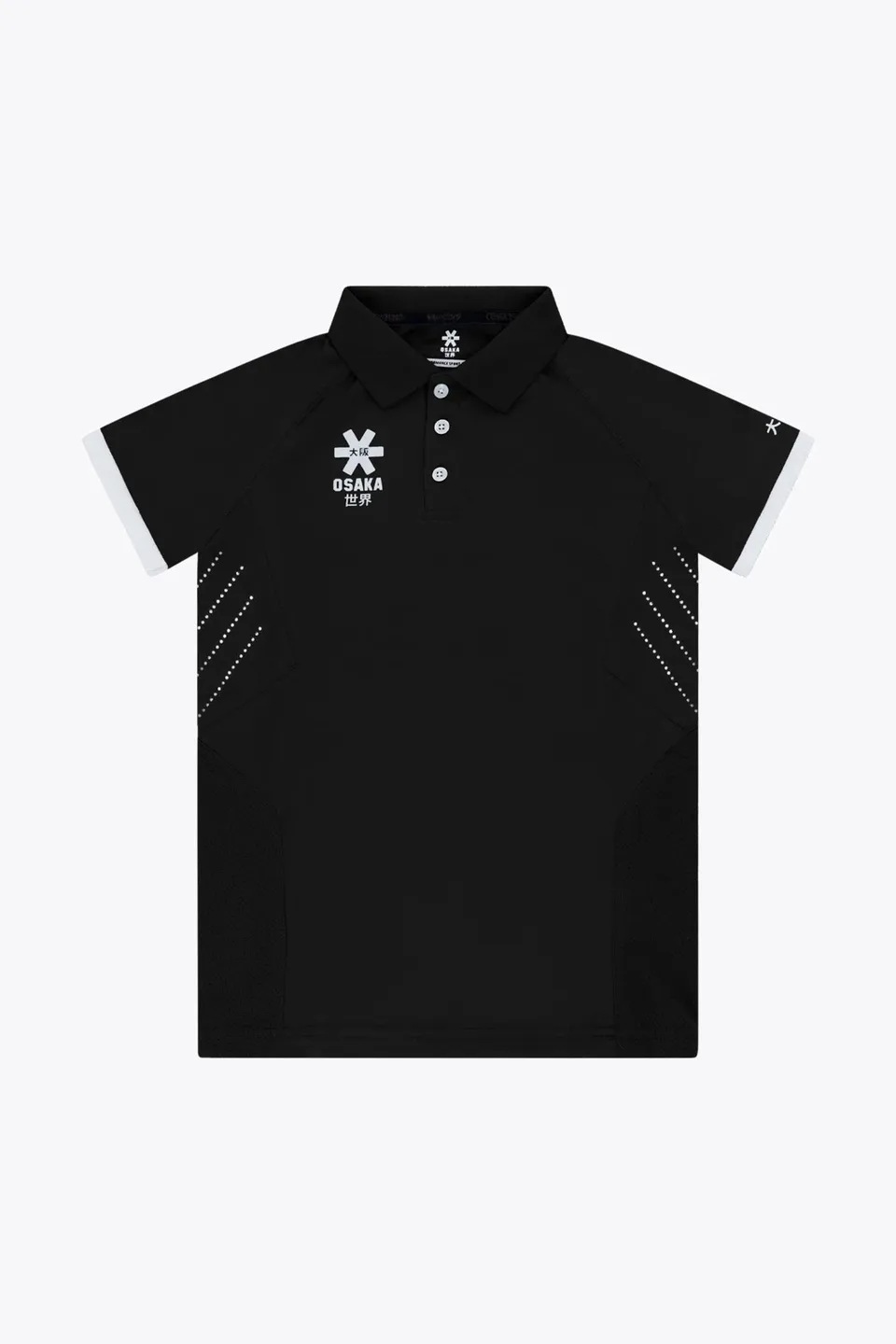 osaka-kids-polo-jersey-black image 1