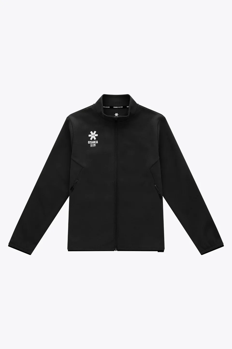 osaka-kids-track-top-pro-felpa-zip-bambino-nero image 1