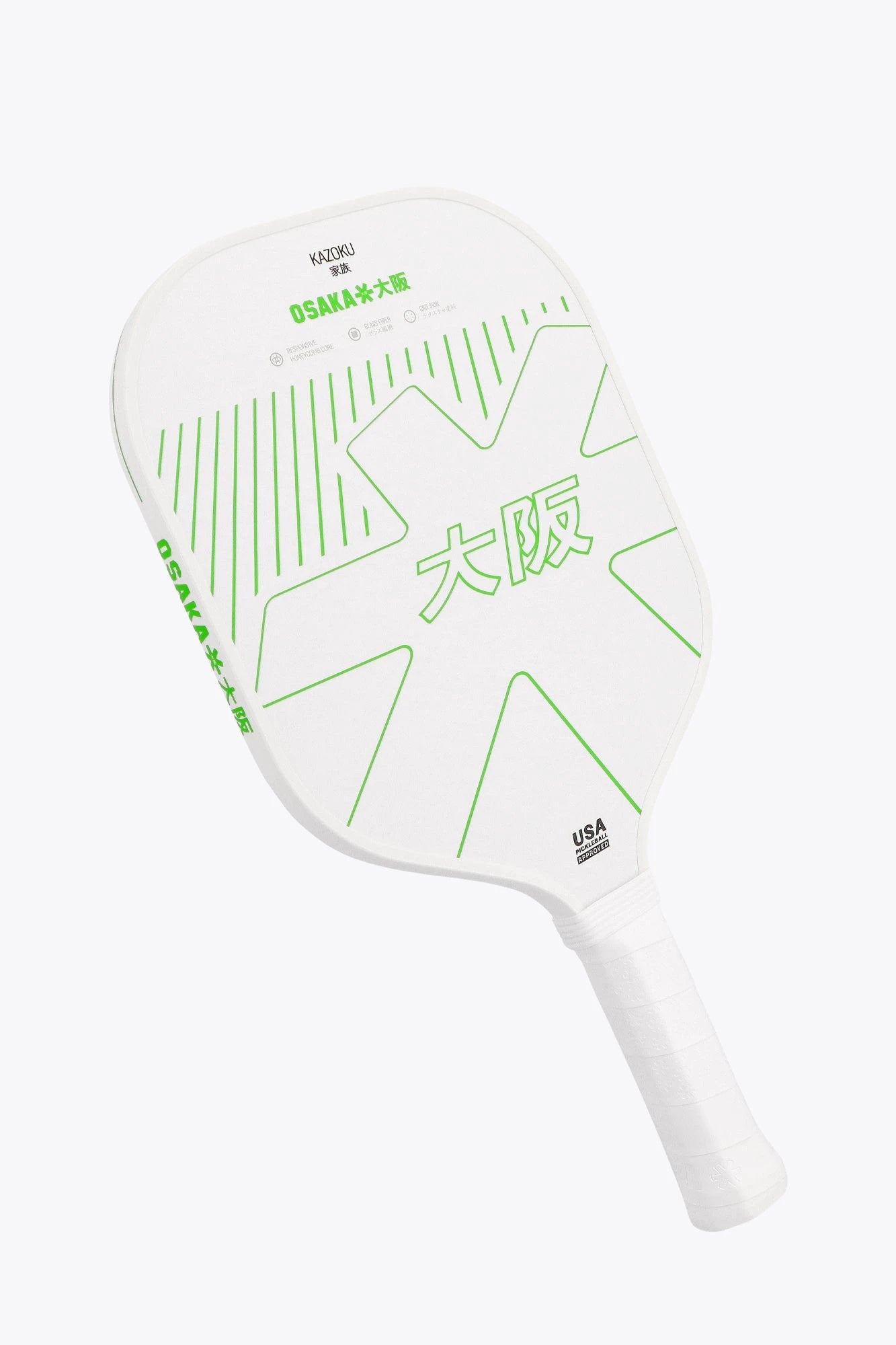 osaka-kazoku-pickleball-paddle-iconic-white image 2