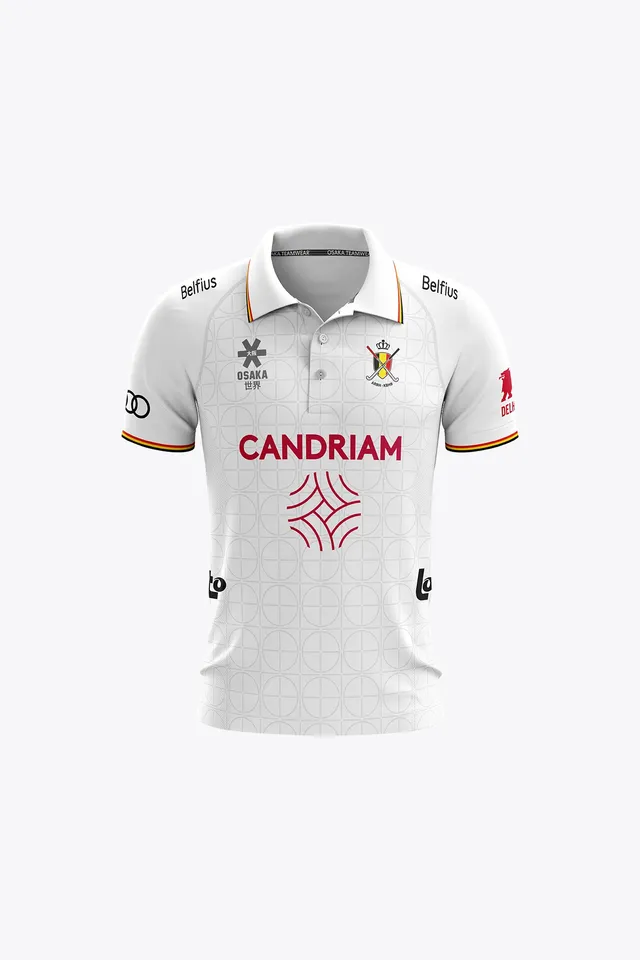 osaka-official-belgium-kids-polo-jersey-kbhb-white image 1
