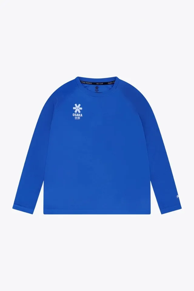 osaka-kids-training-tee-maglia-manica-lunga-bambino-royal-blue image 1