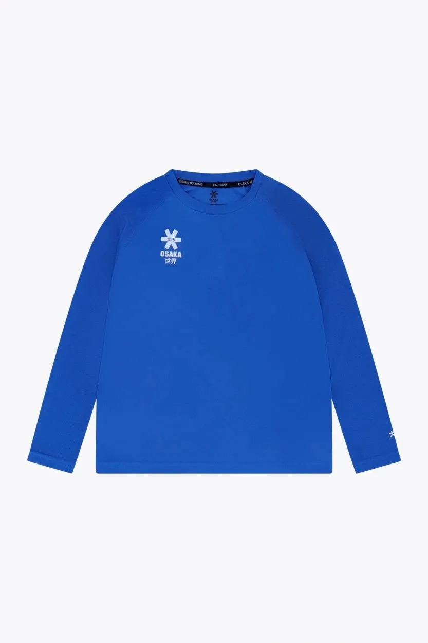 osaka-kids-training-tee-maglia-manica-lunga-bambino-royal-blue image 1