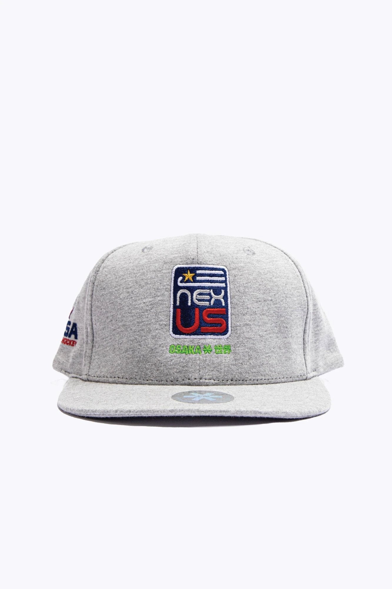 osaka-x-nexus-cap-trucker-regolabile-heather-grey image 1