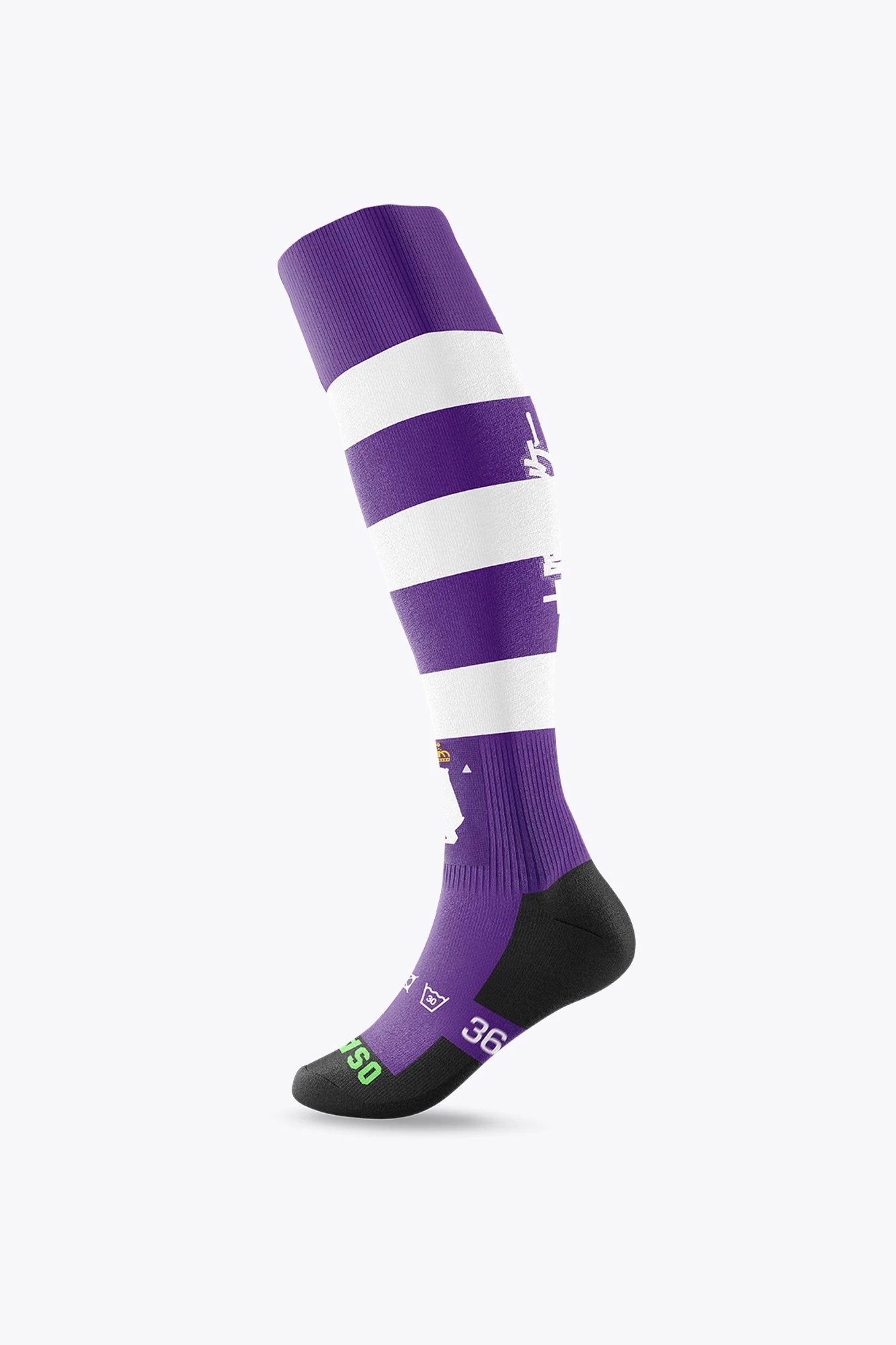 osaka-x-beerschot-calze-hockey-viola-bianco image 2