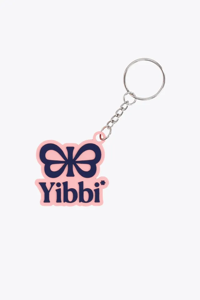 yibbi-keychain-osaka-portachiavi-pastel-pink image 1