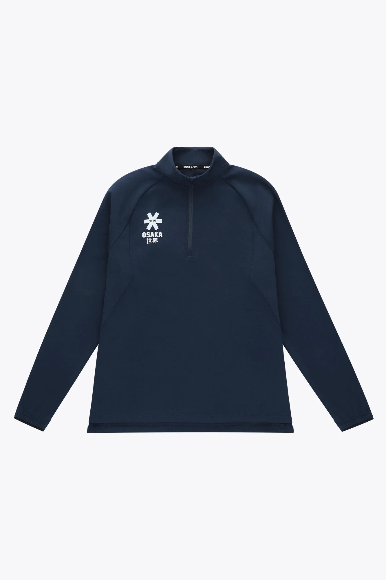 osaka-felpa-half-zip-donna-navy image 1