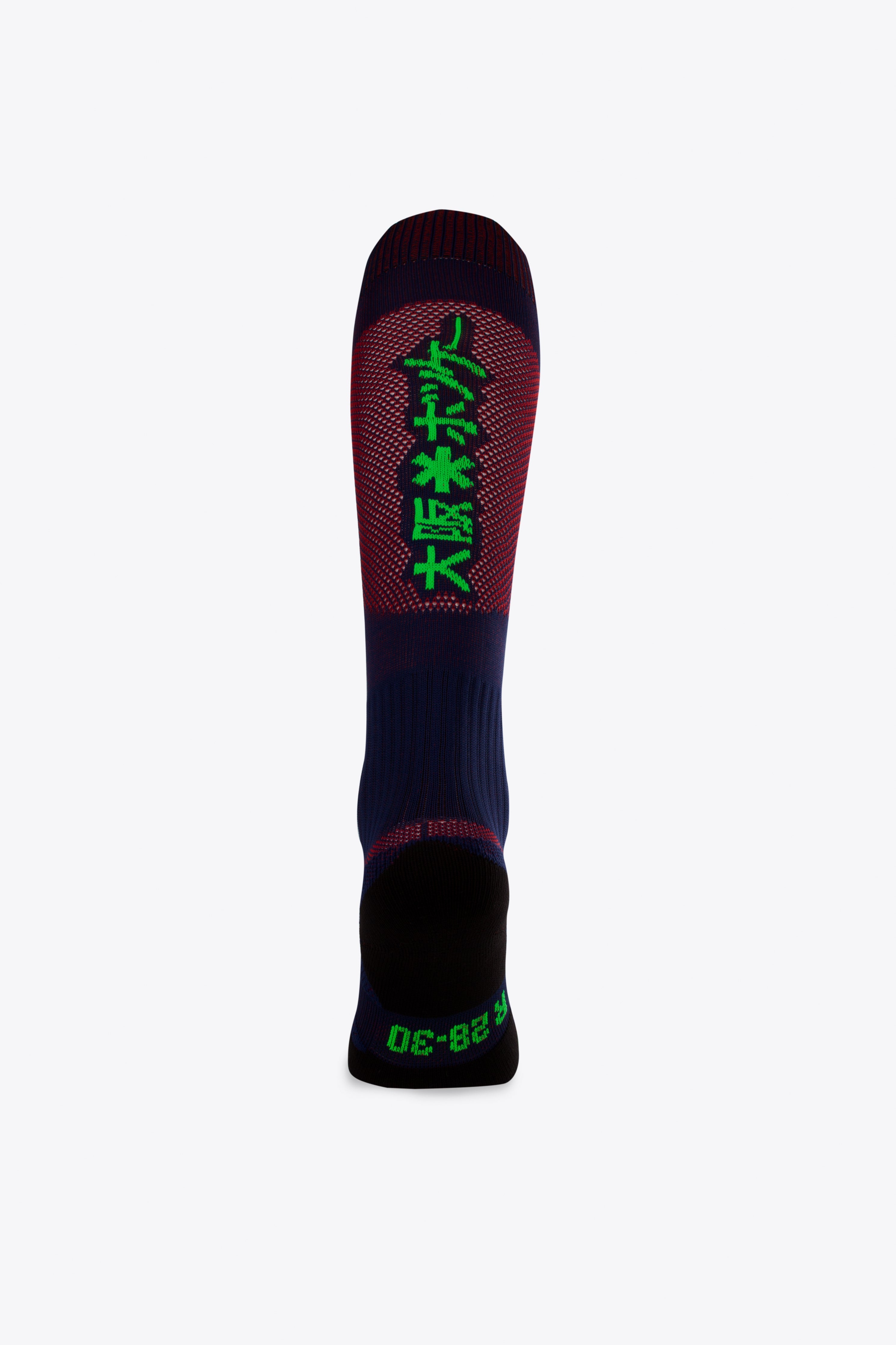 osaka-field-hockey-socks-calze-hockey-prato-navy-red-melange image 2