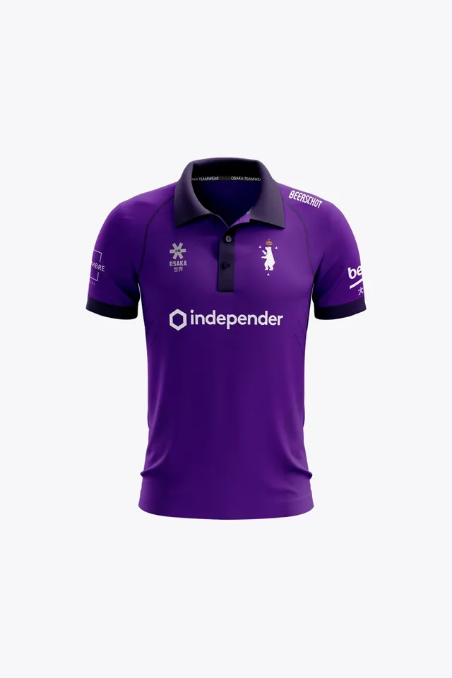 osaka-beerschot-kids-polo-jersey-retro-edition-polo-hockey-prato-bambini-viola image 1