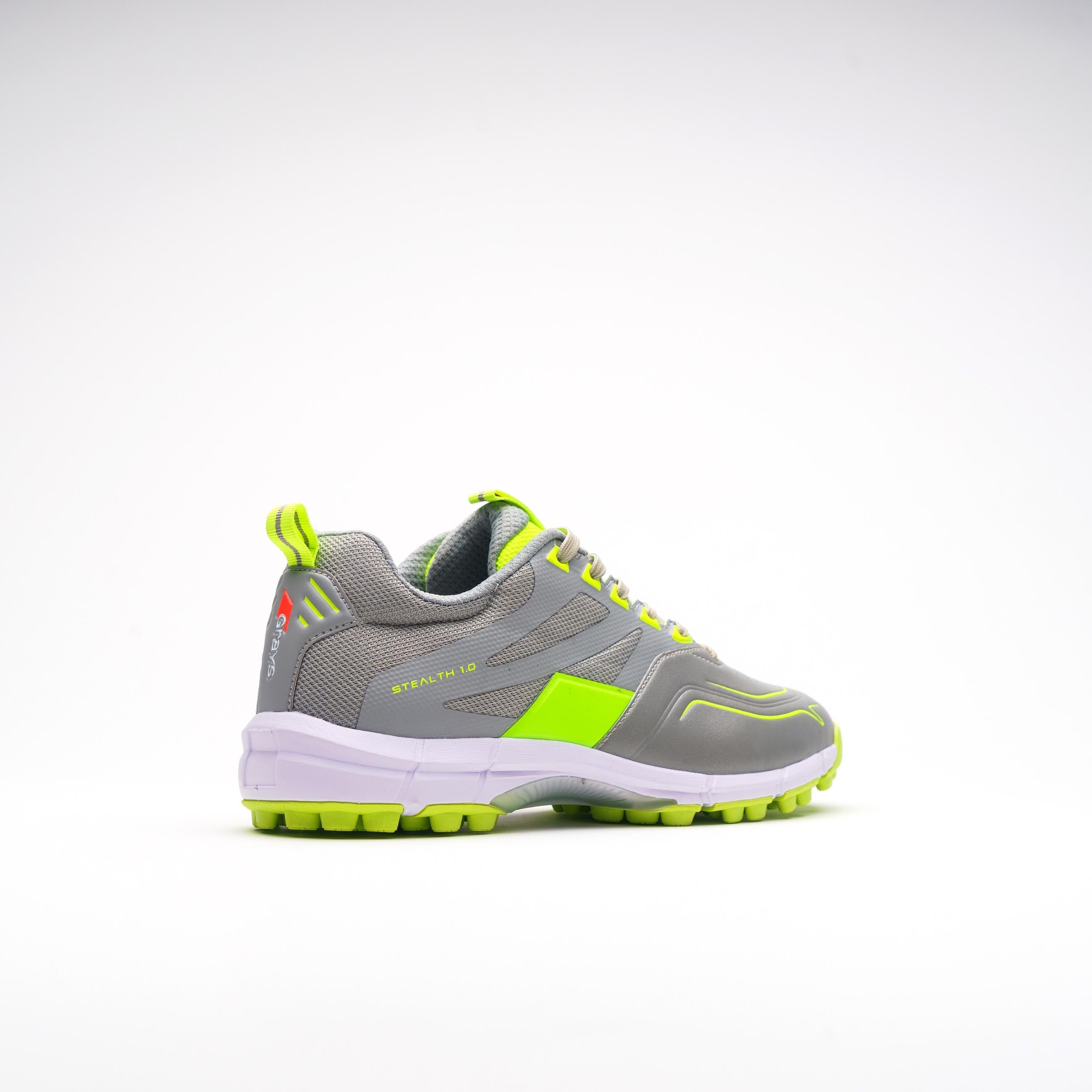 grays-stealth-junior-scarpa-hockey-grigio-fluo-yellow image 4