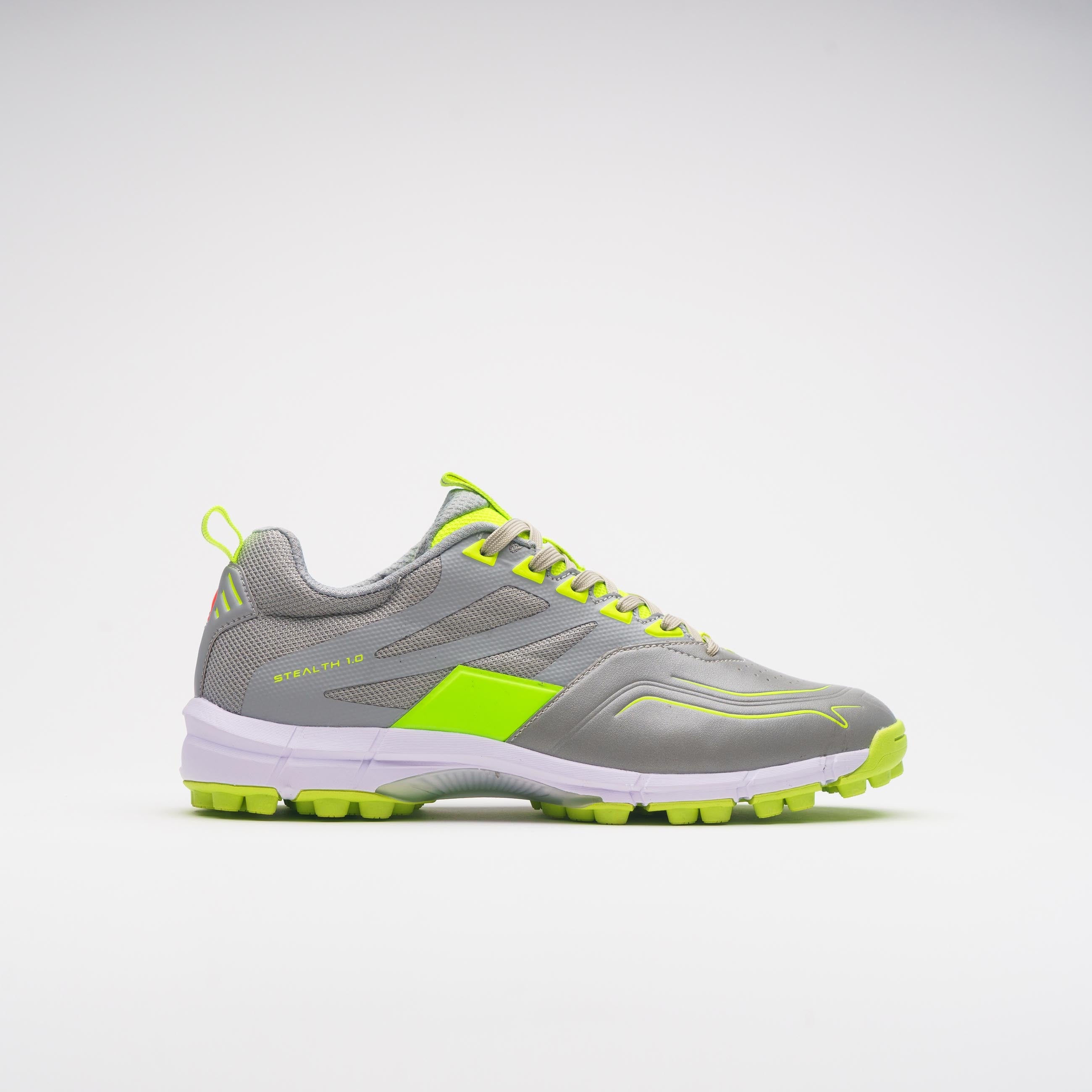 grays-stealth-junior-scarpa-hockey-grigio-fluo-yellow image 3