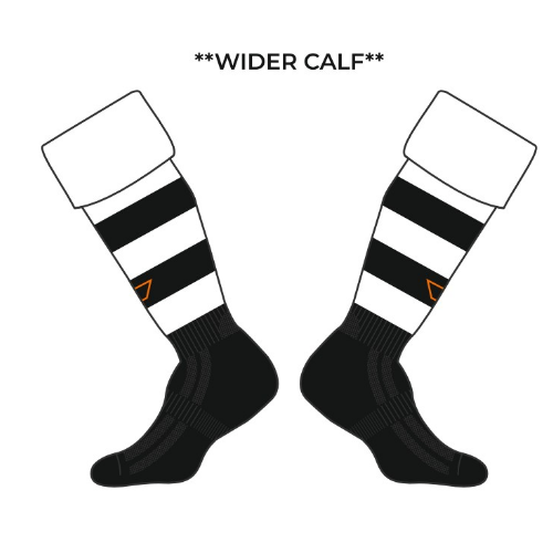 grays-worcester-hc-g550-calze-senior-bianco-nero image 1