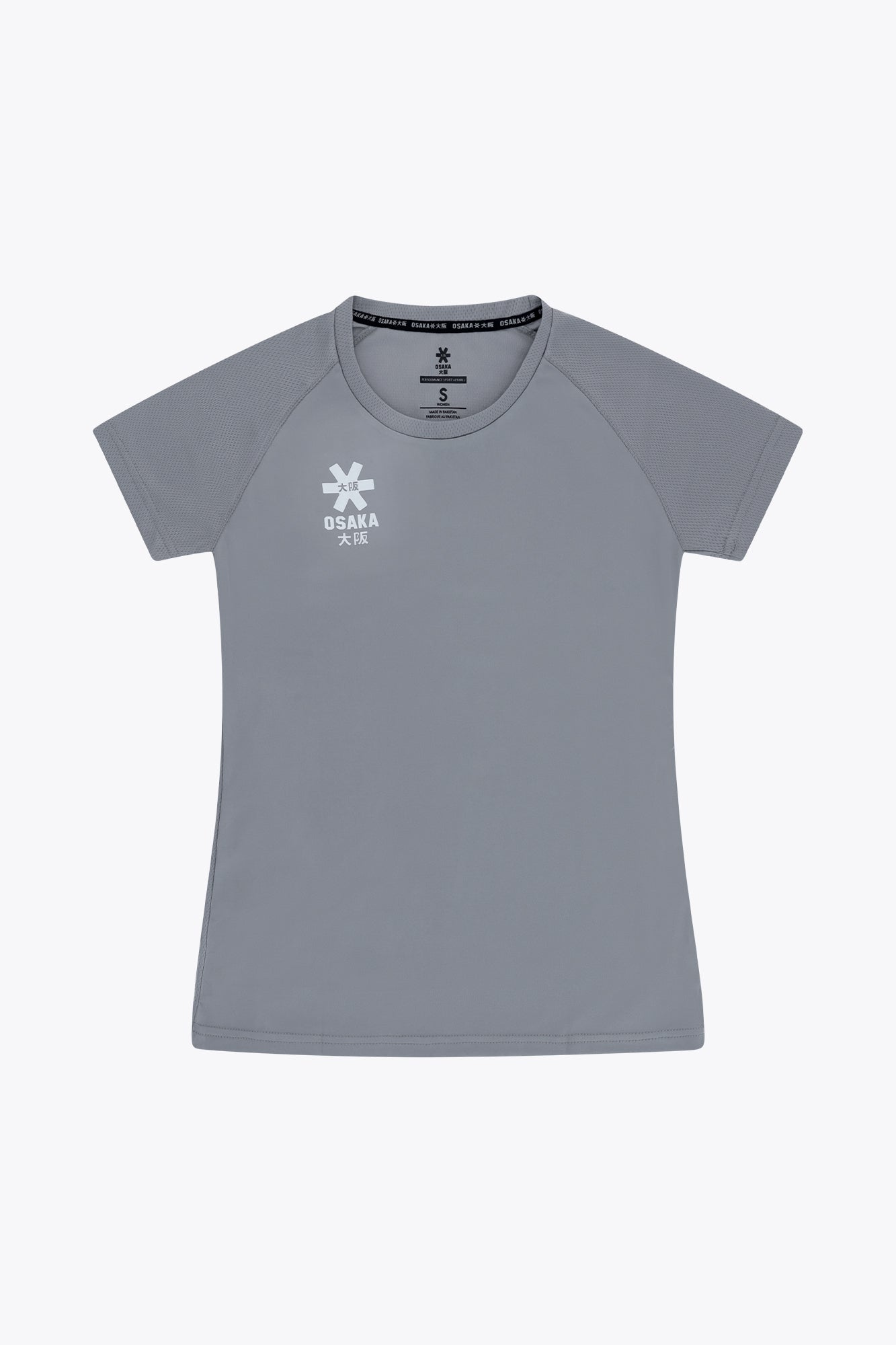 osaka-training-tee-donna-maglia-grigio-chiaro image 1