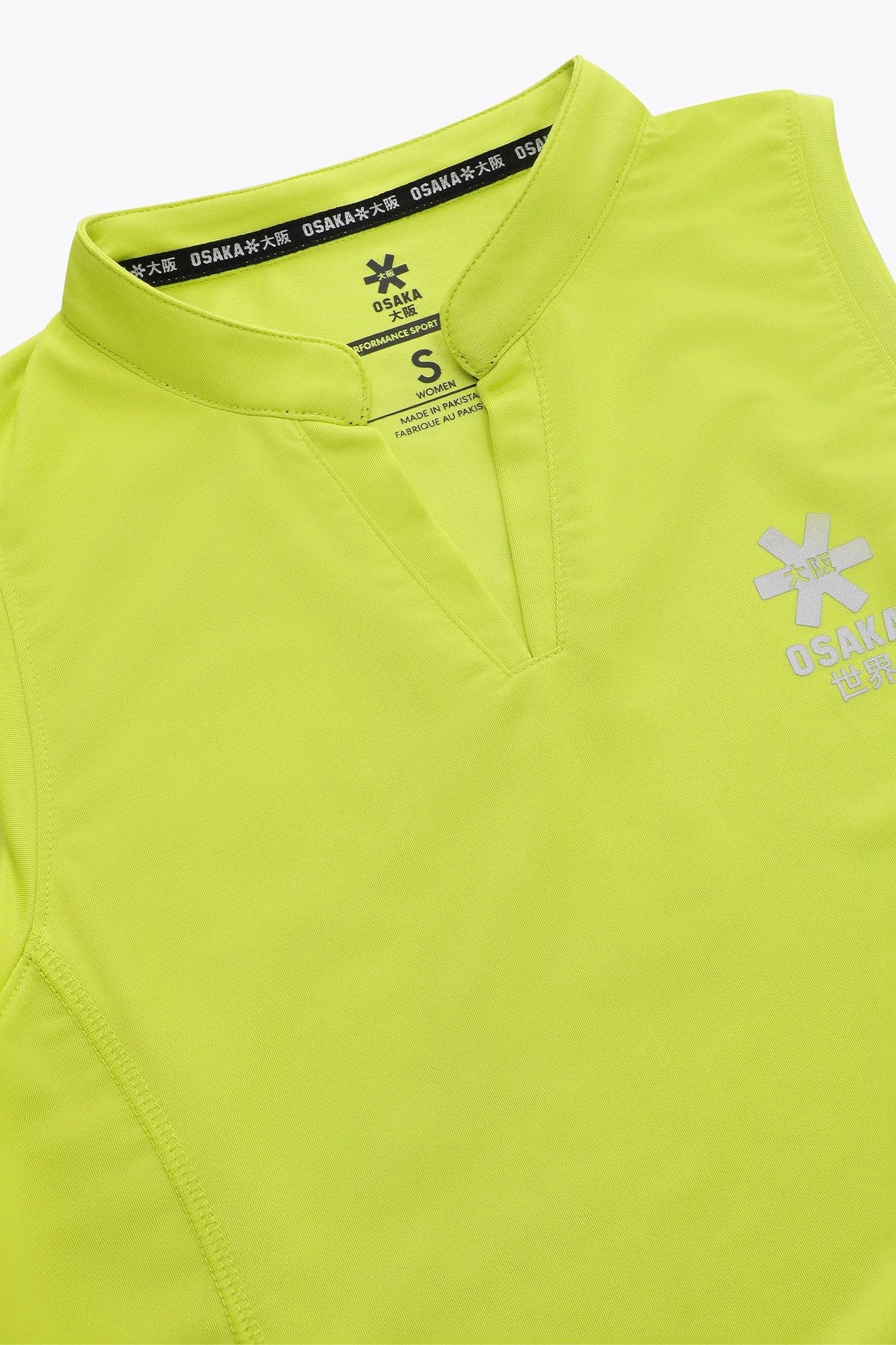 osaka-women-court-tank-top-canotta-sportiva-donna-acid-lime image 5