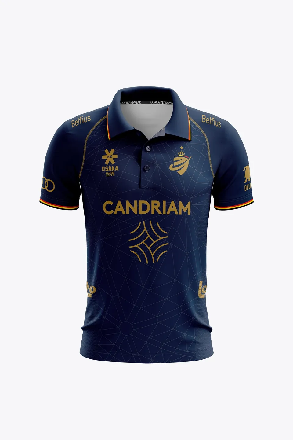 osaka-belgium-men-polo-jersey-2026-edition-navy image 1