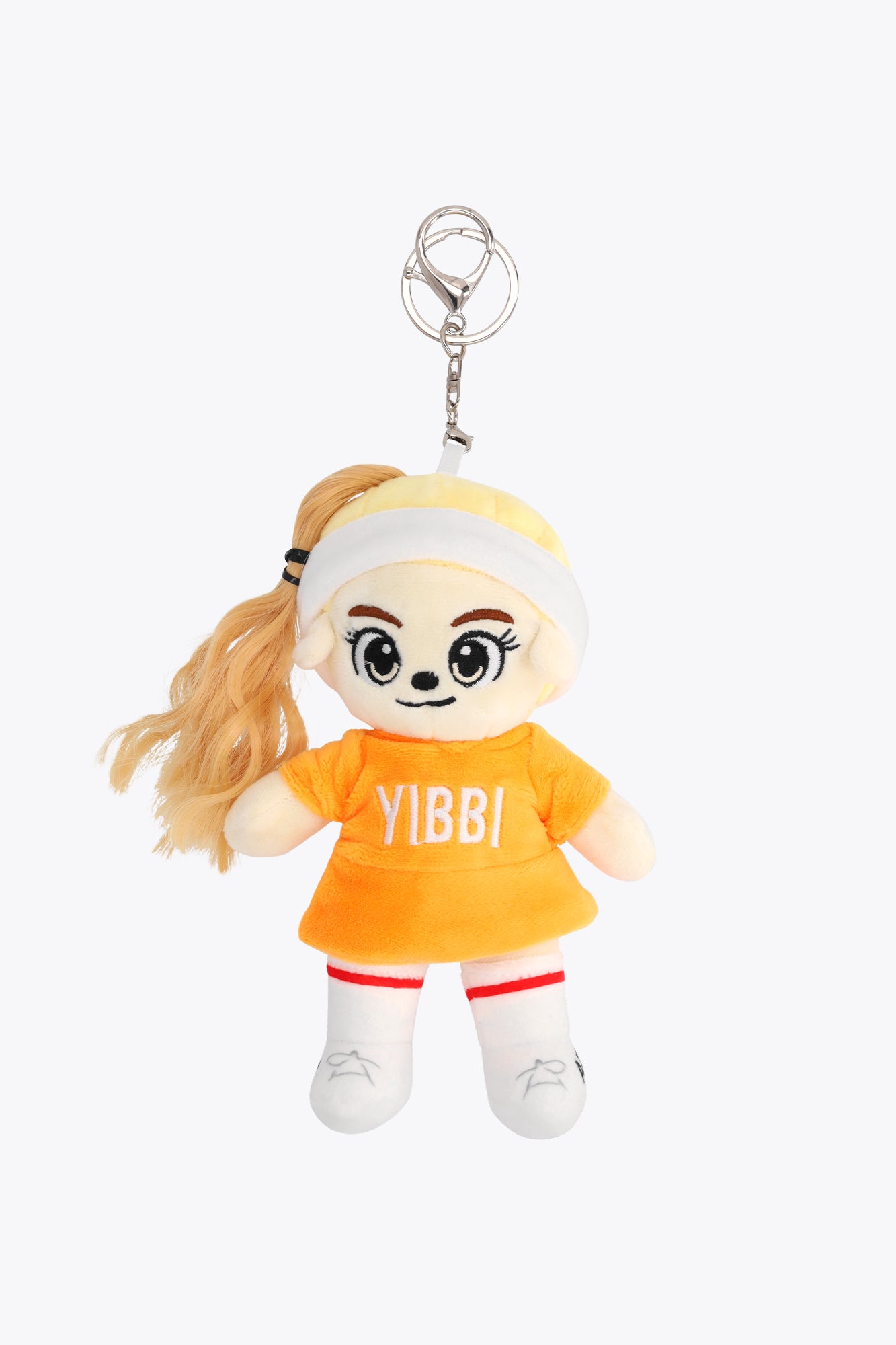 osaka-yibbi-doll-keychain-multicolor-15-cm-portachiavi-peluche-hockey image 1