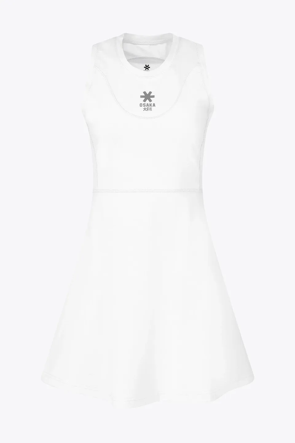osaka-women-floucy-dress-abito-activewear-donna-white image 1