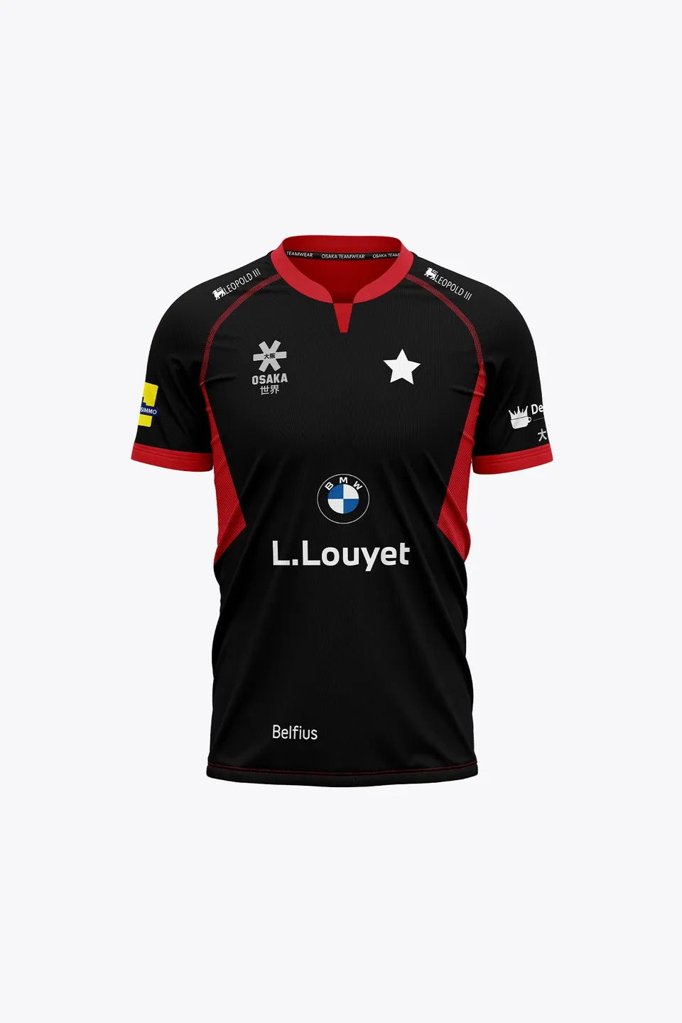 osaka-white-star-maglia-hockey-bambino-nero image 1
